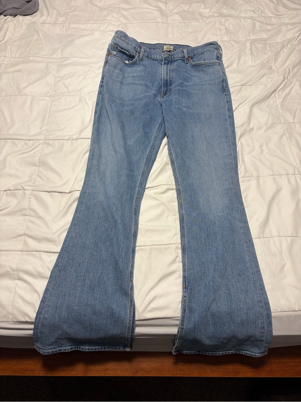 Citizens Of Humanity Light Blue Georgia Vintage Boot Cut Jeans - Size 10/30